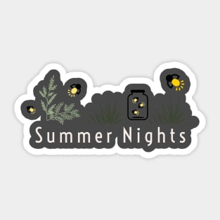 Summer Nights Sticker